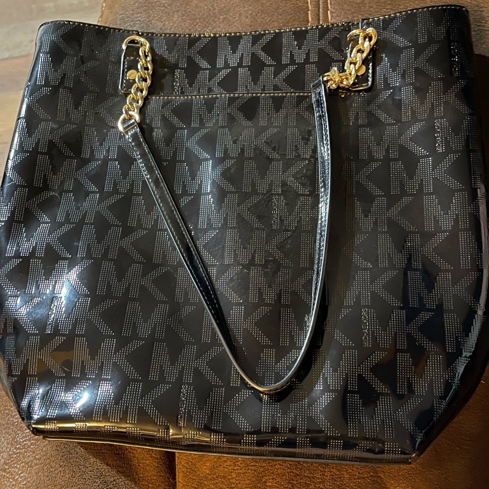 Large MK Purse Black